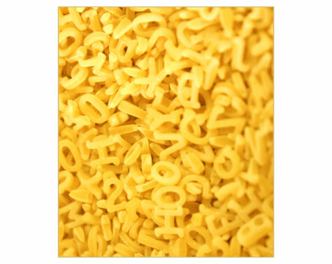 Domáce cestoviny abeceda